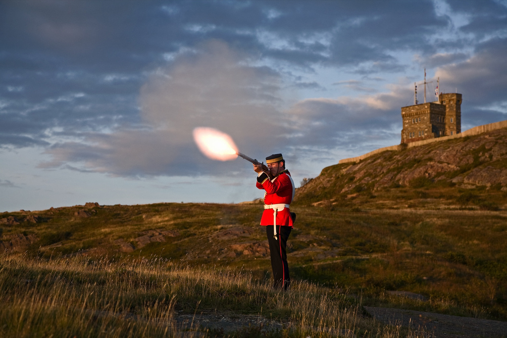 Tattoo Re-Enactment on Signal Hill